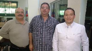 Tadeu Rezende, Kiko e José Eduardo.